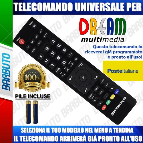 Telecomando universale dream - universale,